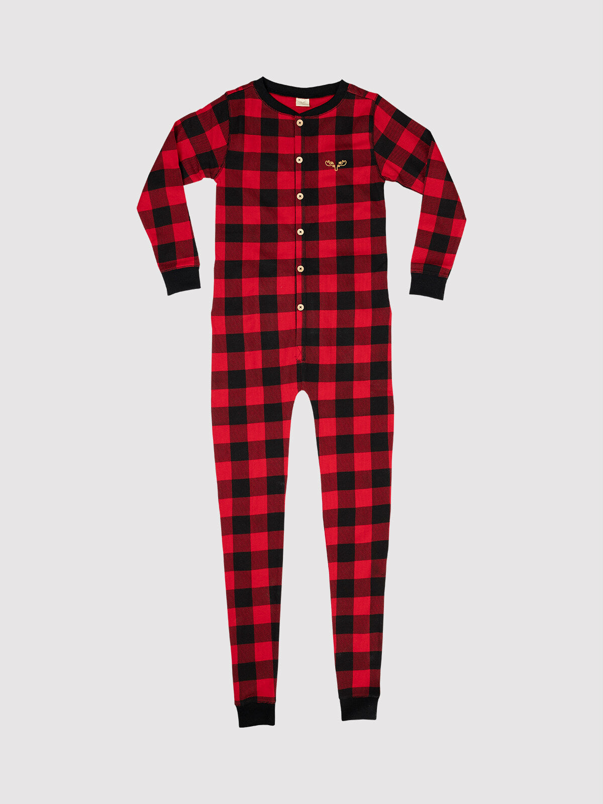 Buffalo Plaid Youth Onesie