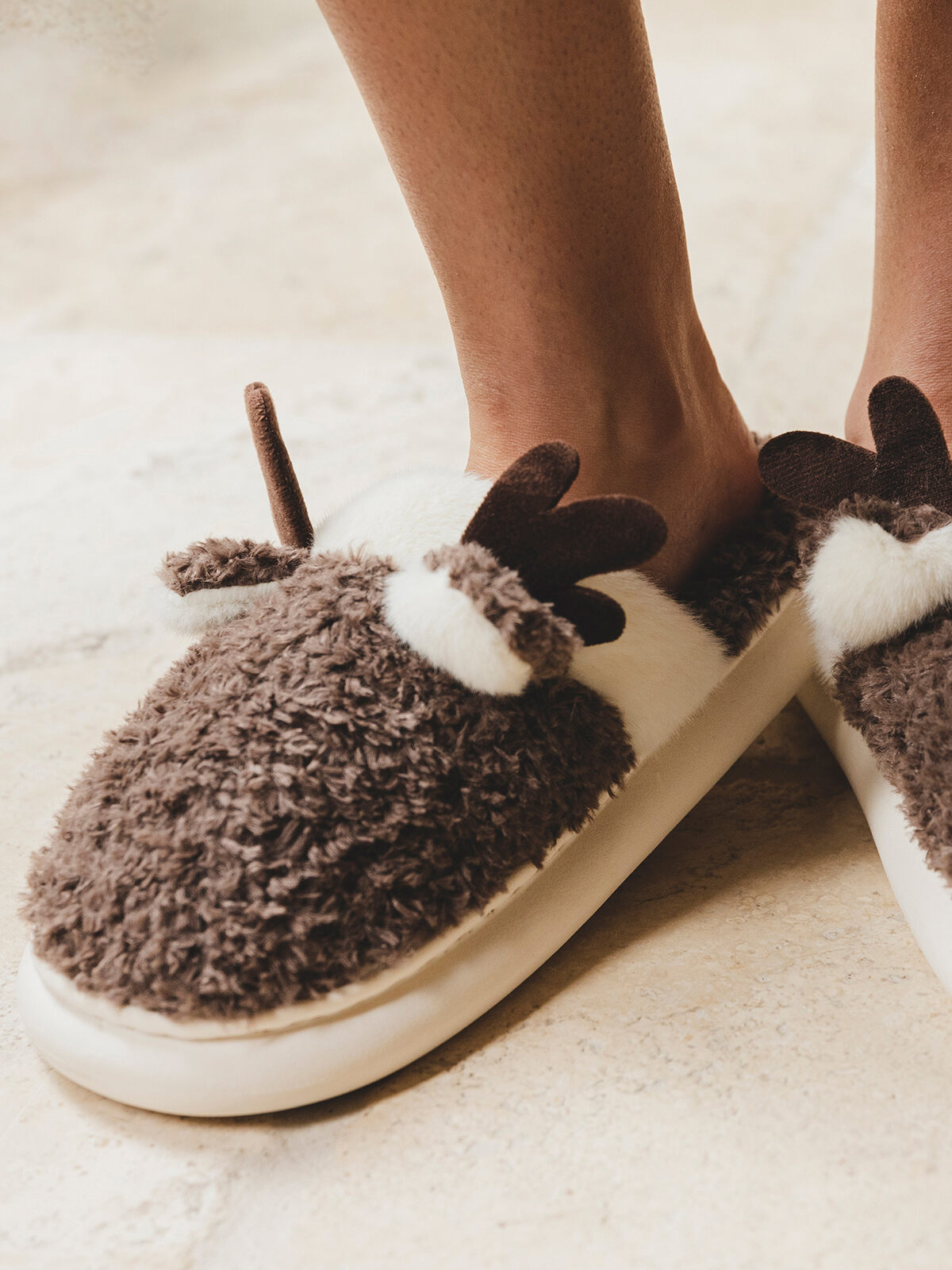 Moose Slippers