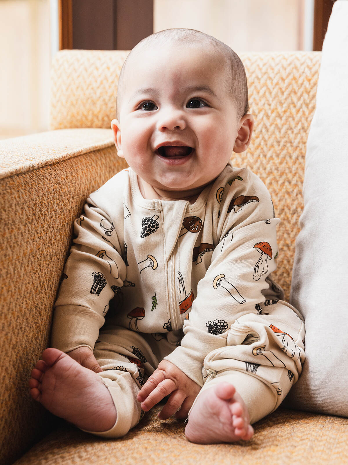 Shroom To Grow Infant Onesie