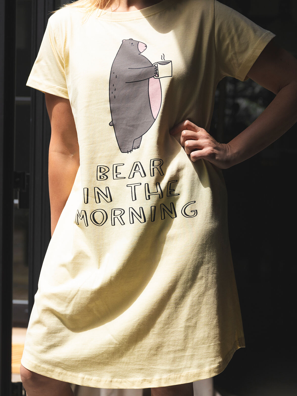 Morning Bear Ladies Nightshirt