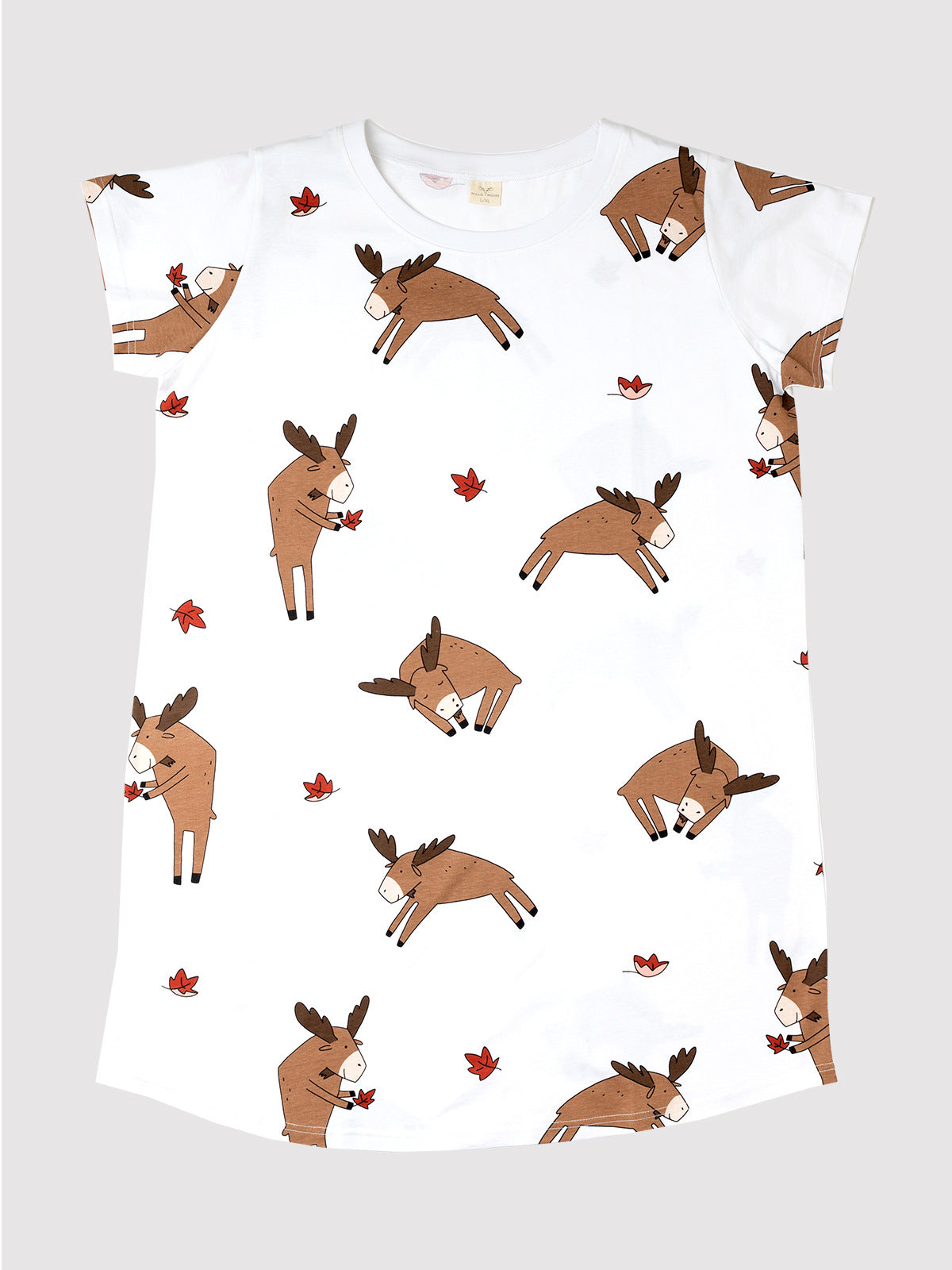 Moose Ladies Nightshirt