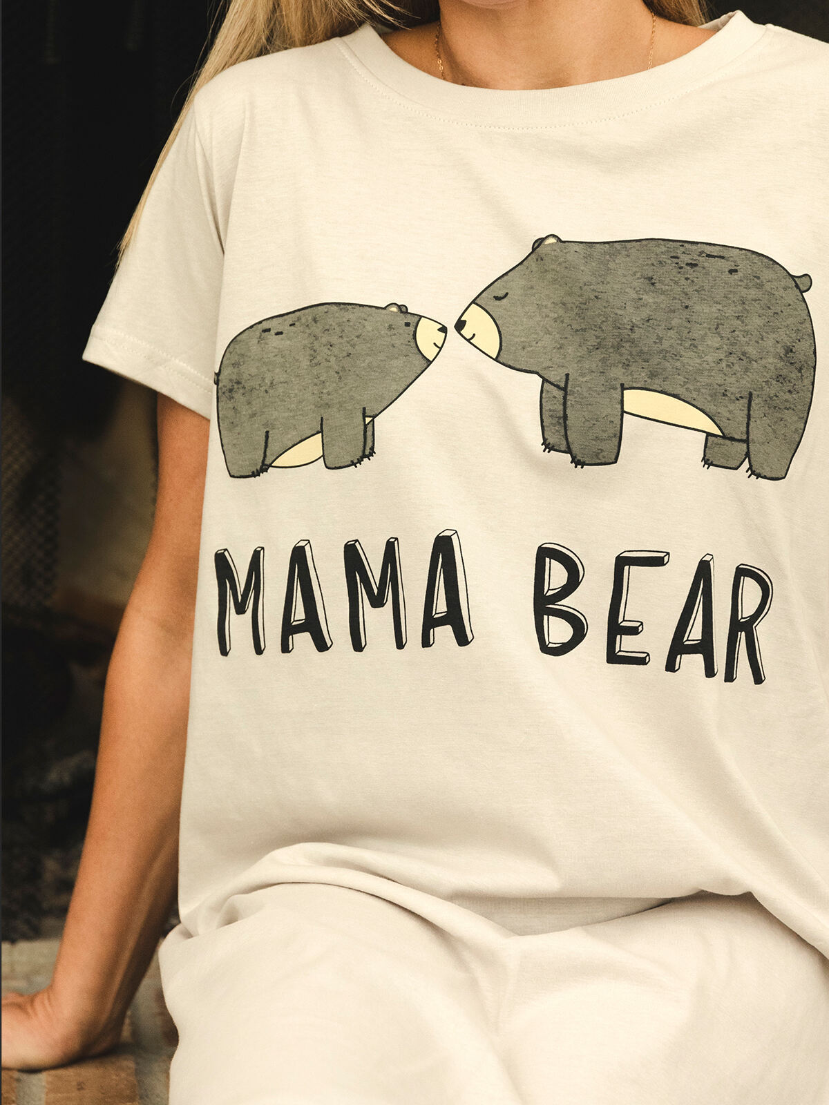 Mama Bear Ladies Nightshirt