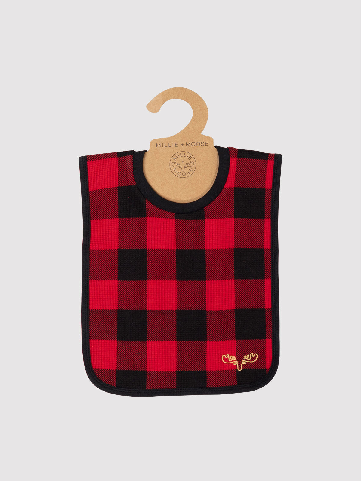 Thermal Buffalo Plaid Infant Bib