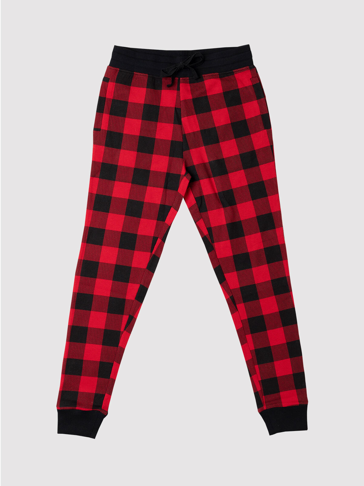 Thermal Buffalo Plaid Ladies Joggers