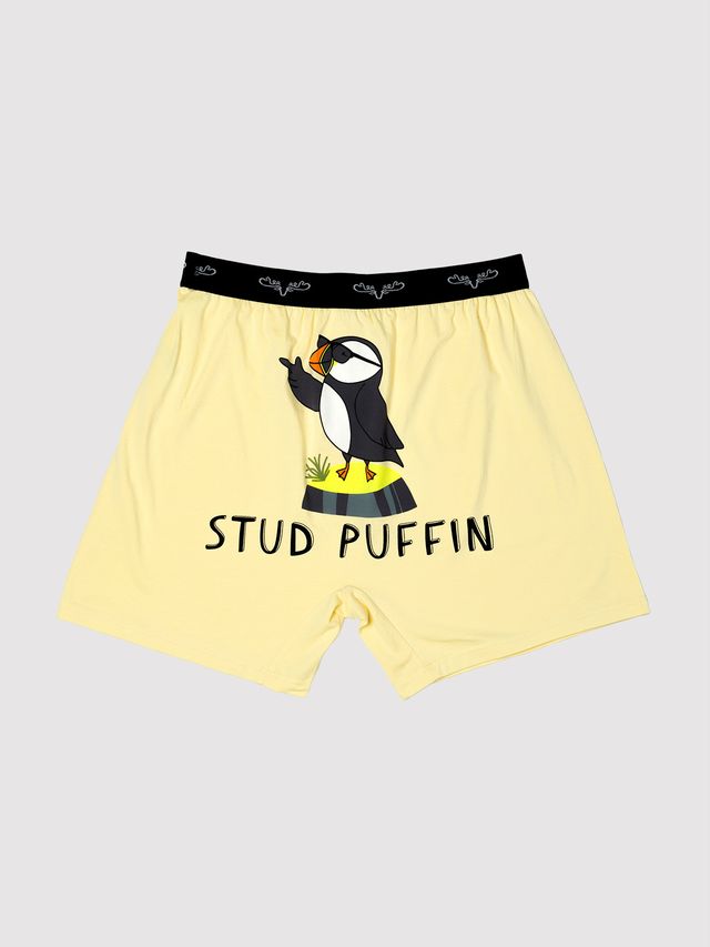 Stud Puffin Men's Boxers