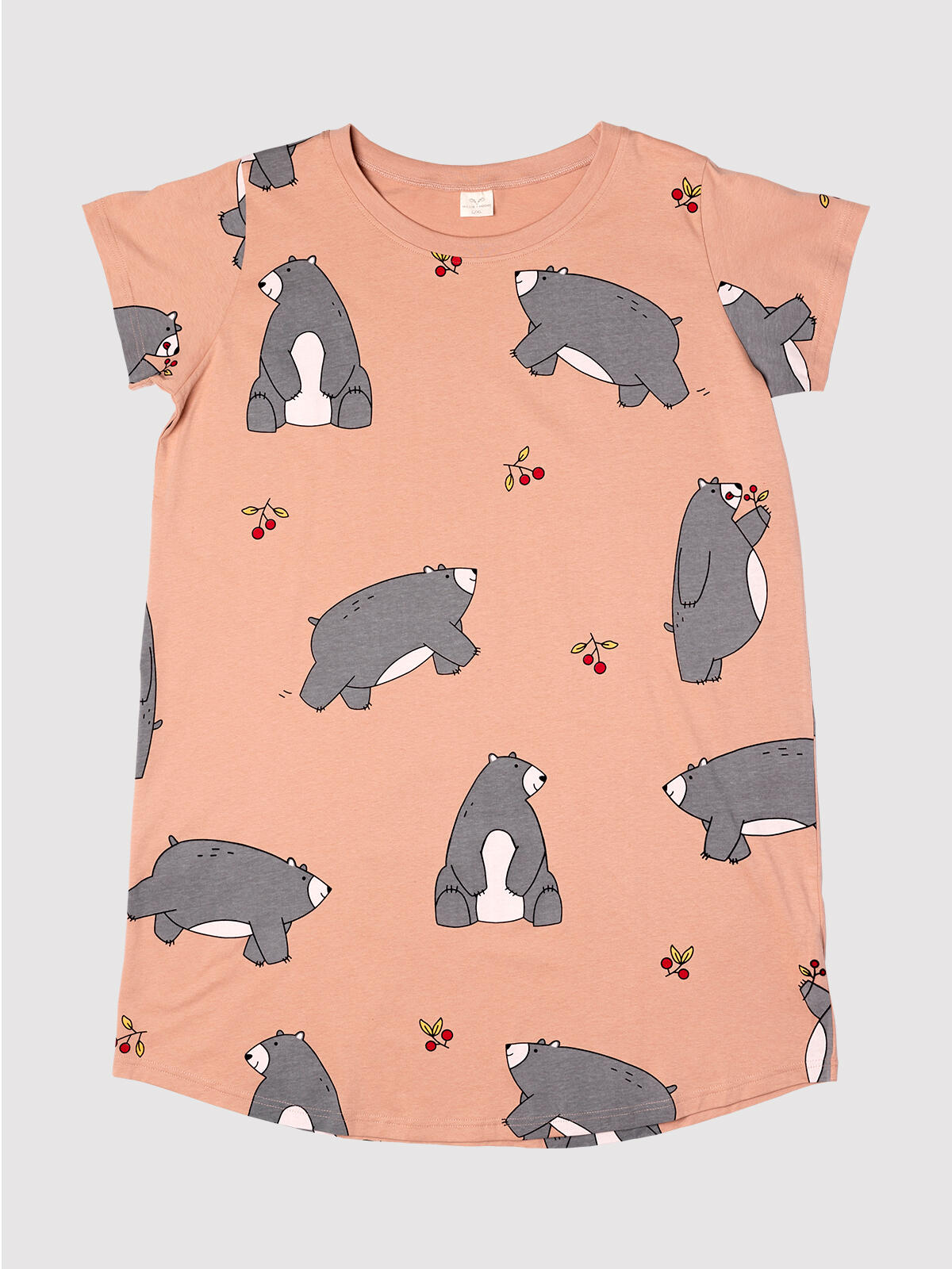 Beary Bear Ladies Nightshirt