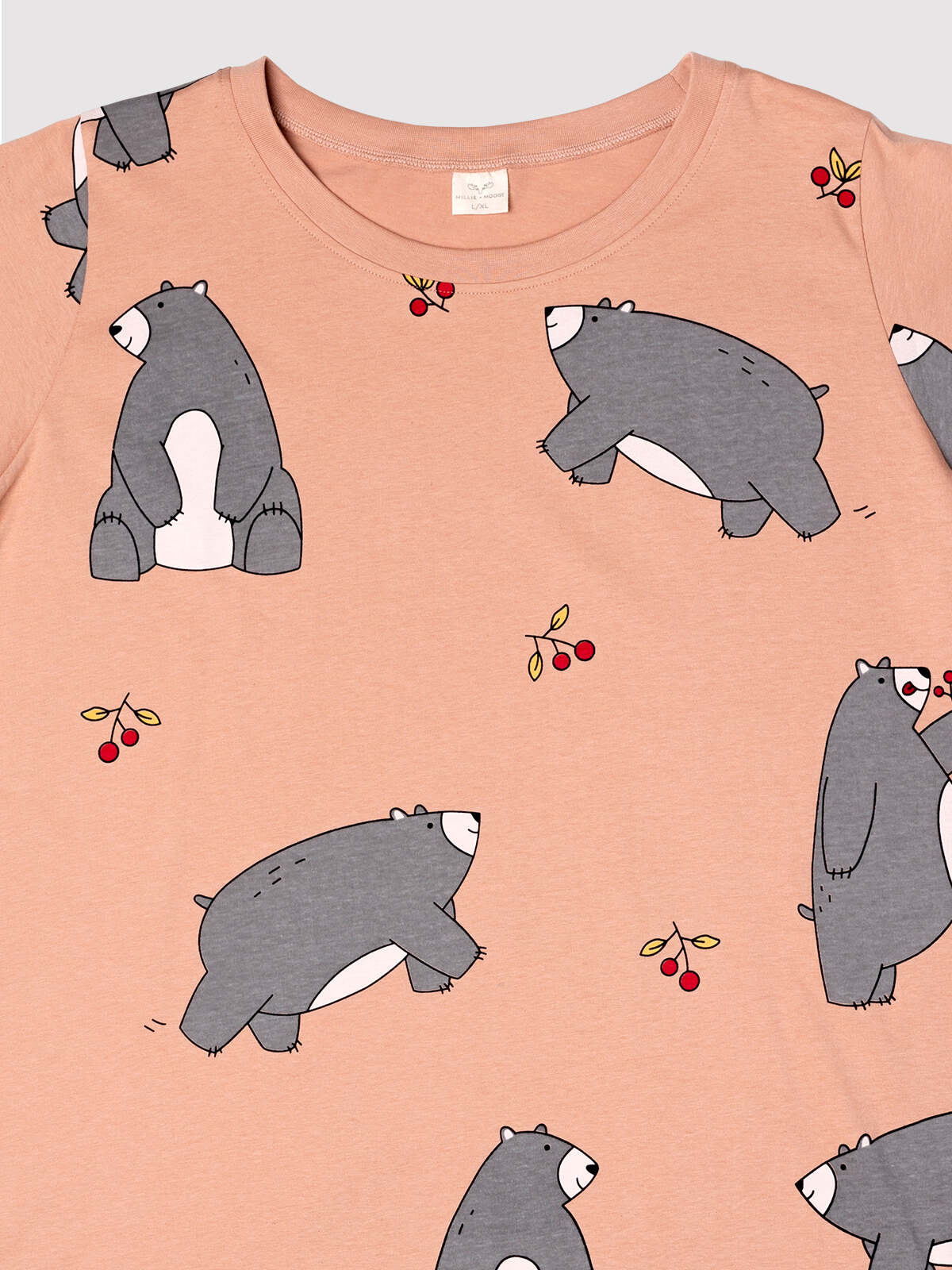 Beary Bear Ladies Nightshirt